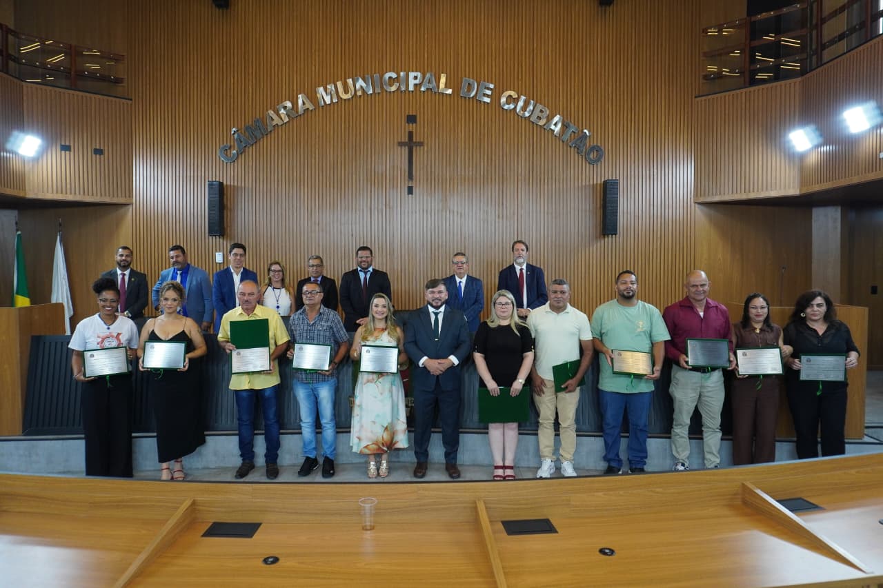 Ato solene  aborda desafios e mais incentivo ao empreendedorismo de Cubatão 