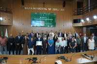Ato Solene destaca atuação social do Rotary Club Jardim Casqueiro à comunidade cubatense