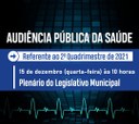 Audiência Pública da Saúde - 2º Quadrimestre de 2021