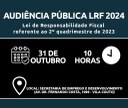 Audiência Pública de Finanças - 2º Quadrimestre de 2023
