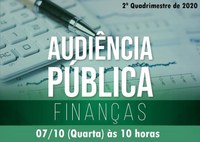 Audiência Pública de Finanças - 2º Quadrimestre