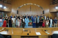 Batoré apresenta moção de aplausos ao munícipe Josevaldo Gomes de Souza, o Berimbau