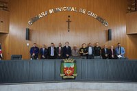 Câmara concede moção de aplausos ao atleta cubatense Enzo Lugli 