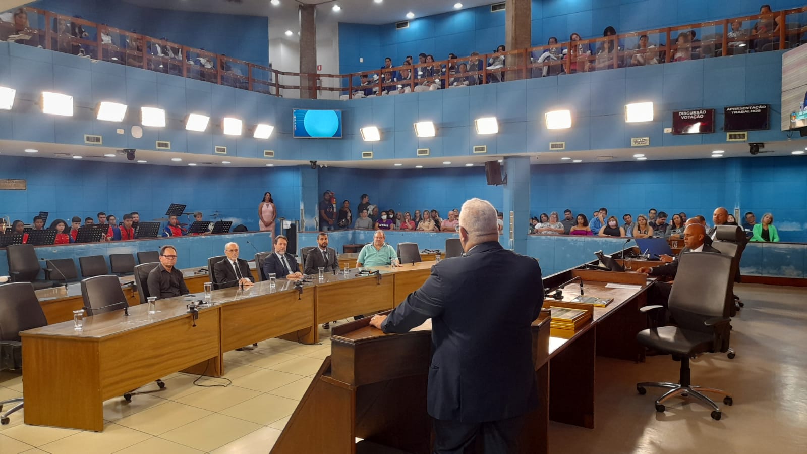 Câmara promove Ato Solene Dedicado aos 25 anos da Associação de Fanfarras e Bandas