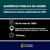 Câmara promove Audiência Pública de Saúde na próxima quarta (29)