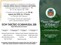 Câmara promove solenidade em comemoração à Semana da Família