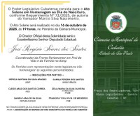 Câmara realiza ato solene em homenagem ao Dia do Nascituro