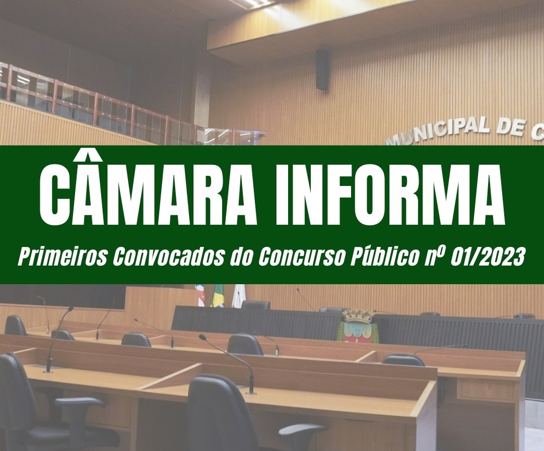 Convocação - Concurso Público Edital N° 01/2023