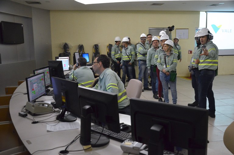 Vereadores visitam as instalações da Vale Cubatão Fertilizantes - 21/08/17