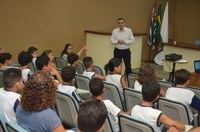 Alunos da UME Espírito Santo participam do programa "A Casa É Sua"