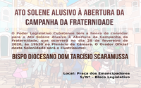 Ato Solene - Campanha da Fraternidade 2020