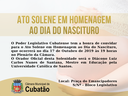 Ato Solene em Homenagem ao Dia do Nascituro
