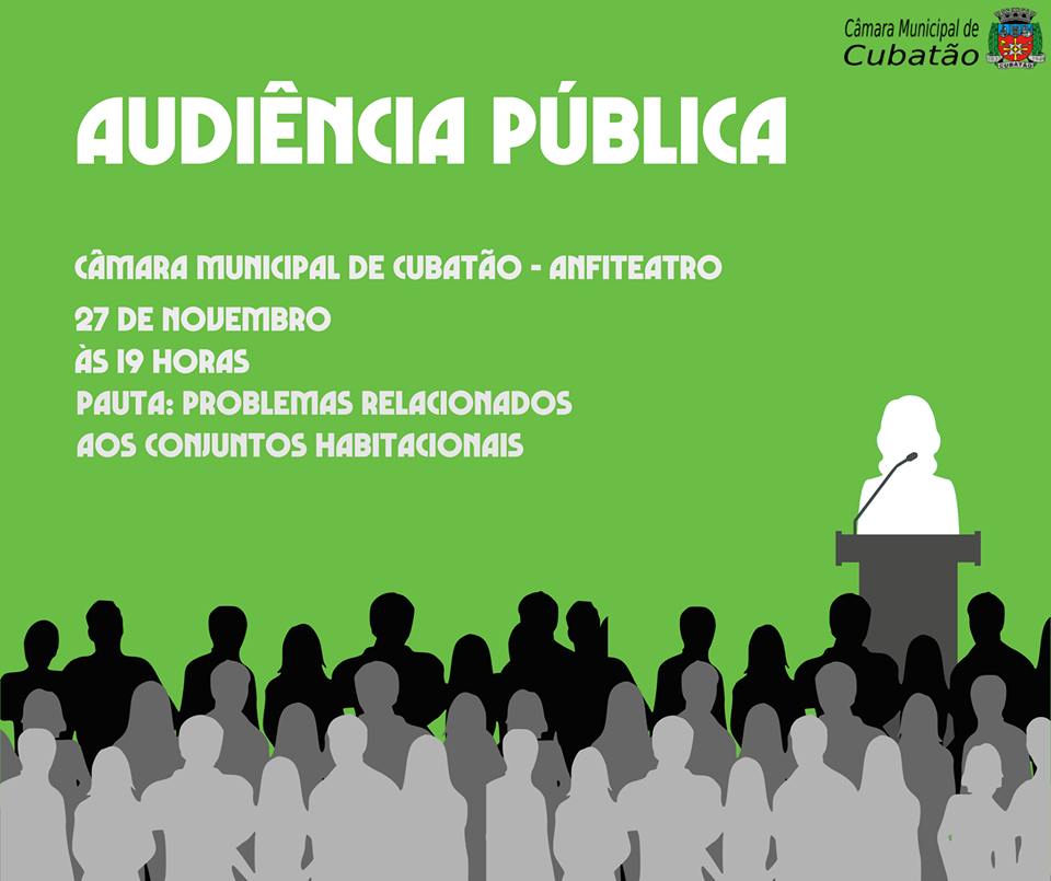 Audiência Pública - Conjuntos Habitacionais 
