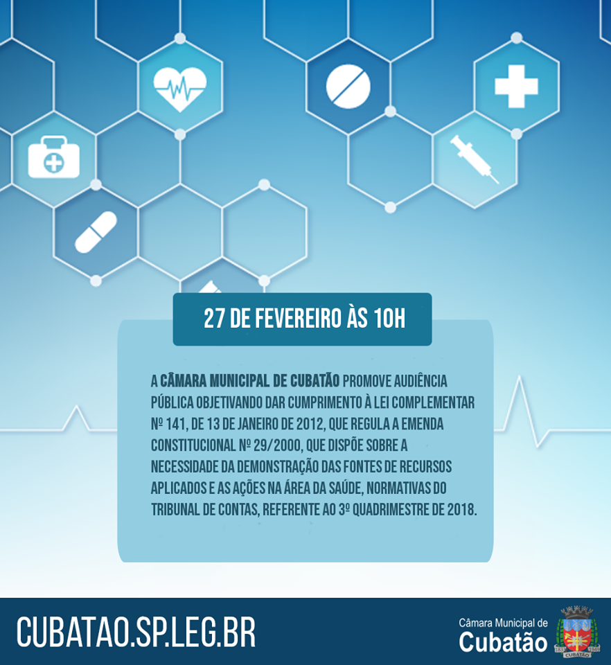Audiência Pública da Saúde -  27/02
