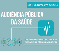 Audiência Pública de Saúde - 3º Quadrimestre 2019