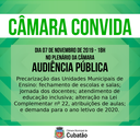 Audiência Pública - Educação de Cubatão