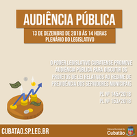 Audiência Pública - Regime de Previdência dos Servidores 