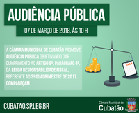 Audiência Pública - Responsabilidade Fiscal 