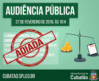Audiência Pública - Responsabilidade Fiscal 