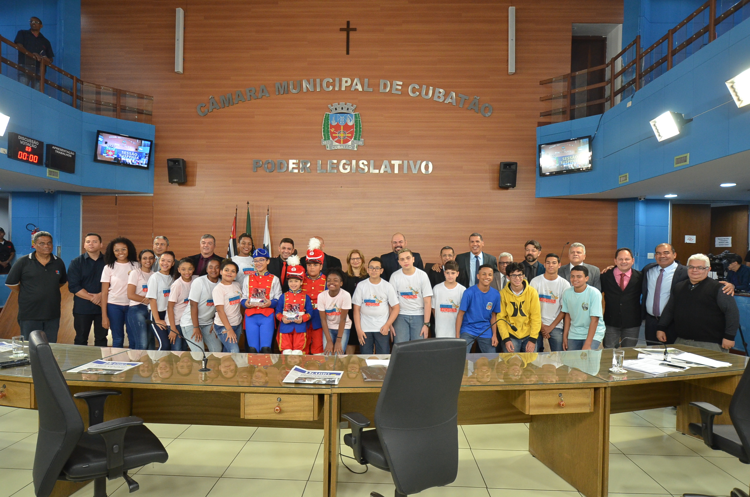 Câmara homenageia Banda Padre José de Anchieta
