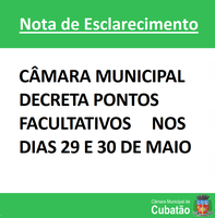 Câmara decreta ponto facultativo e adia Audiência Pública da Saúde