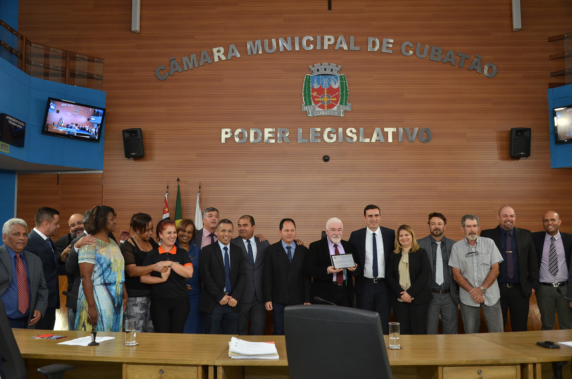 Câmara presta homenagem aos 40 anos da Banda Sinfônica de Cubatão