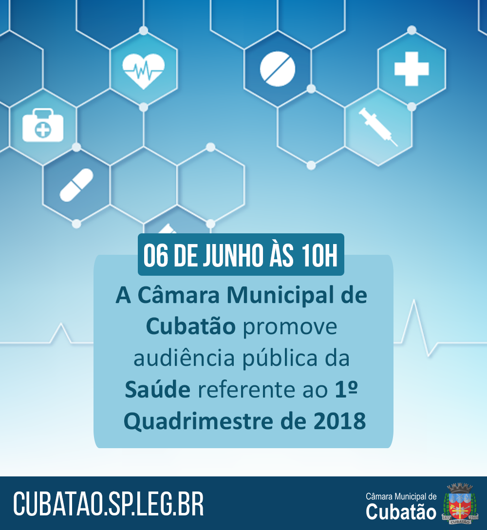 Câmara promove Audiência Pública da Saúde na quarta (6)