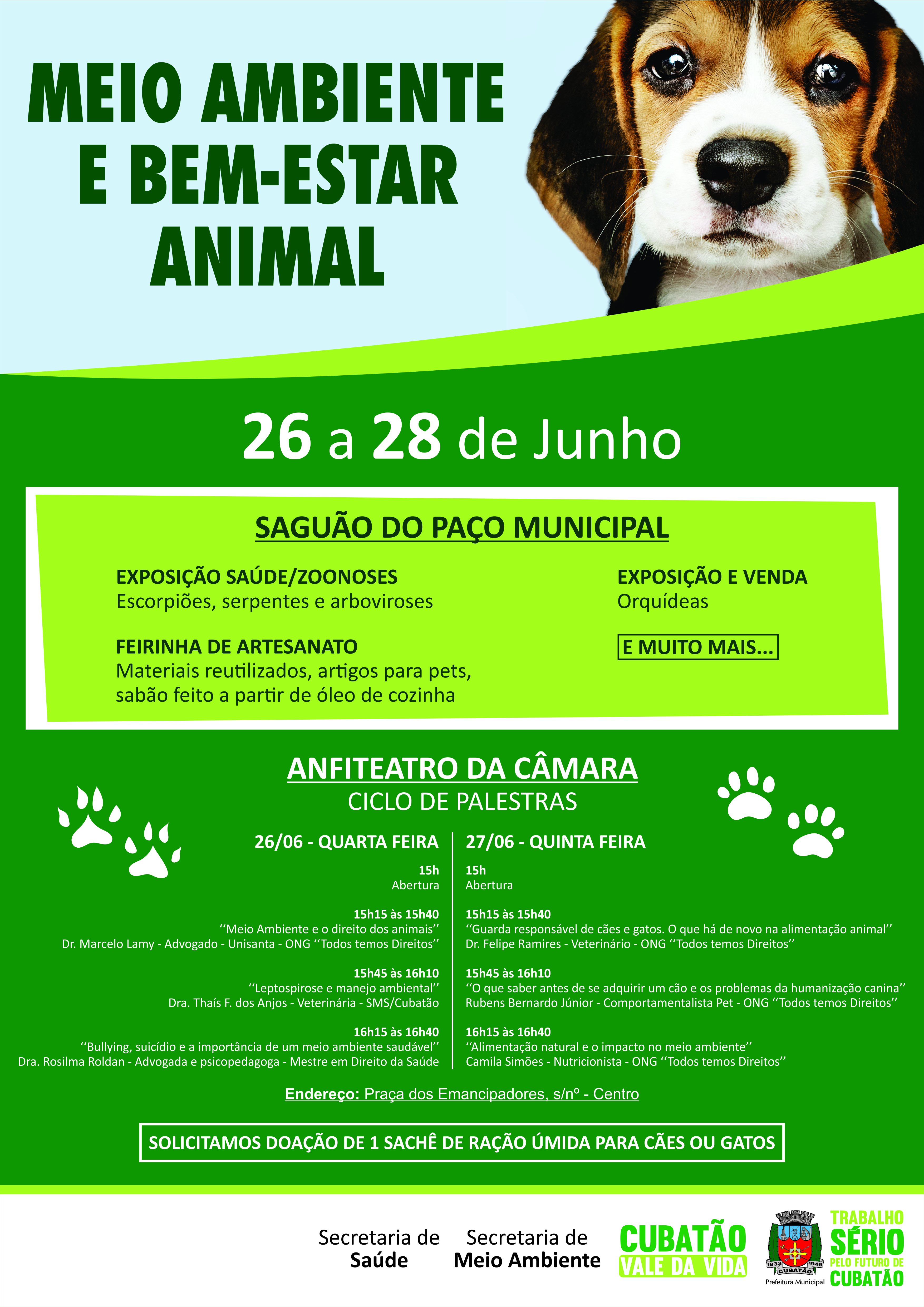 Câmara promove Ciclo de Palestras 