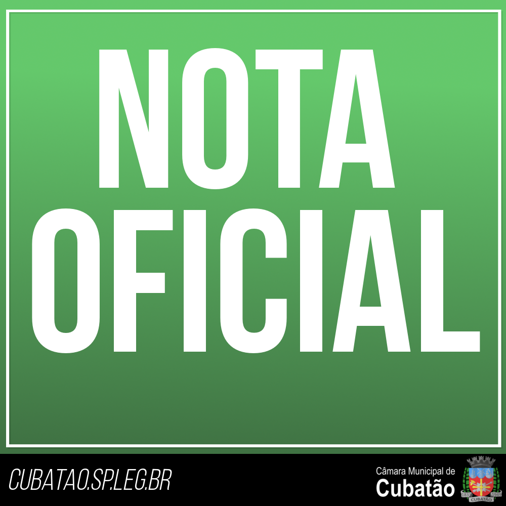NOTA OFICIAL