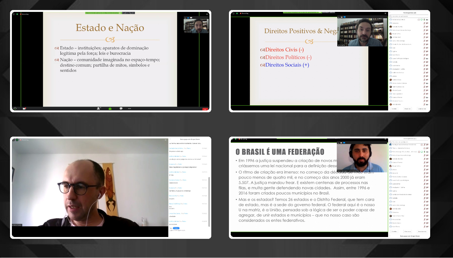 Curso de educação política desperta interesse de jovens da cidade 