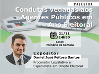 ELD realiza palestra sobre condutas vedadas a agentes públicos nas eleições