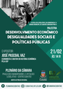 Escola do Legislativo promove palestra sobre desigualdade social 