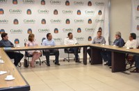 Rodrigo Alemão participa de encontro com representantes da Usiminas