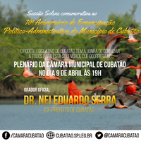 Sessão Solene - Aniversário da Cidade