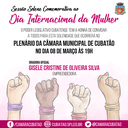 Sessão Solene - Dia Internacional da Mulher 