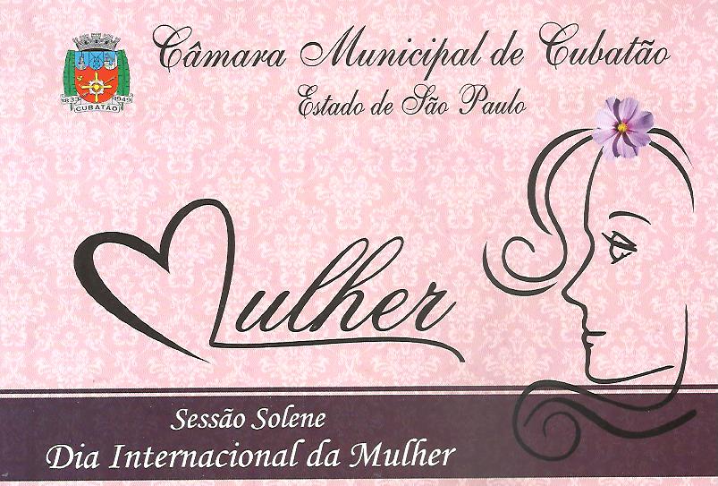 Sessão Solene - Dia Internacional da Mulher