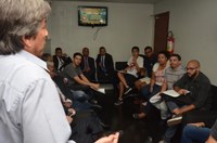 Vereadores discutem transporte universitário com Executivo e Comissão de Estudantes