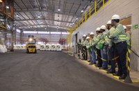 Vereadores visitam as instalações da Vale Cubatão Fertilizantes