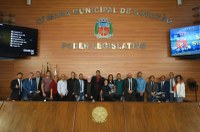 Por iniciativa de Cléber do Cavaco, Câmara homenageia professor da AFABAN Juan River 