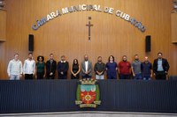 Presidente da Câmara dá posse a novos servidores do Legislativo Cubatense