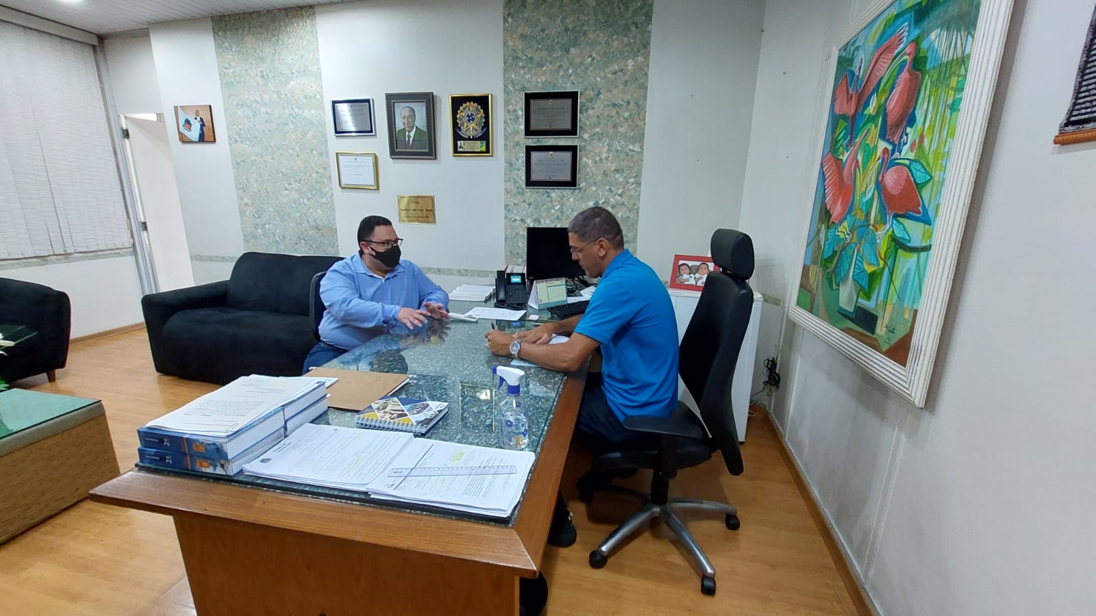 Presidente da Câmara discute parcerias com diretor do IFSP Cubatão