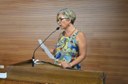 Presidente do Conselho Municipal da Condição Feminina cobra políticas públicas na Tribuna Popular