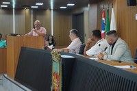 Secretário de Saúde presta contas e responde a questionamentos dos parlamentares em audiência pública 