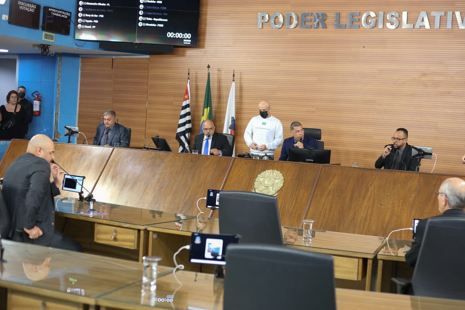 Sessão da Câmara é encerrada por falta de quórum