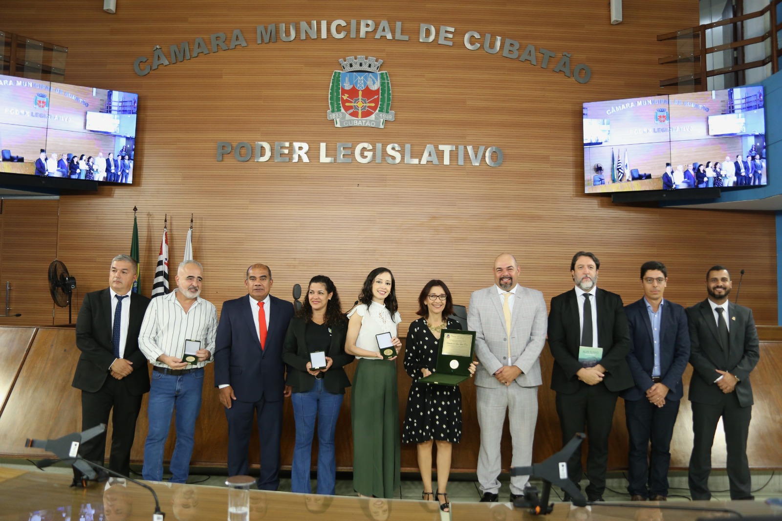 Solenidade exalta legado de Afonso Schmidt e homenageia profissionais da cultura