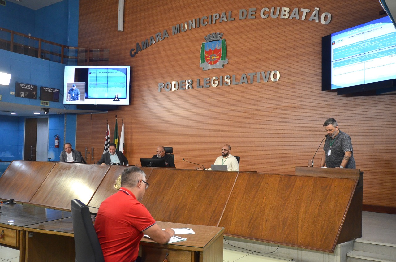 Vereadores questionam falta de estrutura das unidades de saúde em audiência pública
