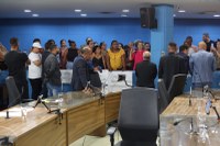 Vereadores se reúnem com pais de alunos para discutir sobre a segurança nas escolas da cidade